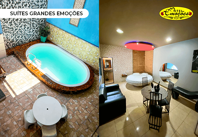 Motel Emoções - Montese - Até 4h de permanência suítes do Motel Emoções, a partir de R$54,90!