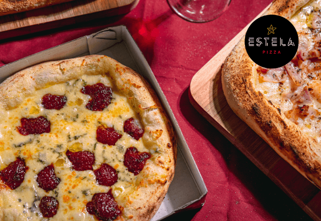 Estela Pizza Sul - Pizza Brotinho a partir de R$14,90 na Estela Pizza Sul!