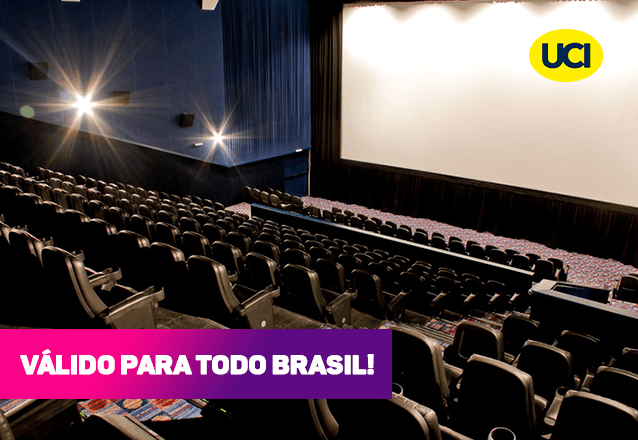 UCI Cinemas Brasil - Ingresso Inteira 2DCinematicket da UCI, a partir de R$17,99!